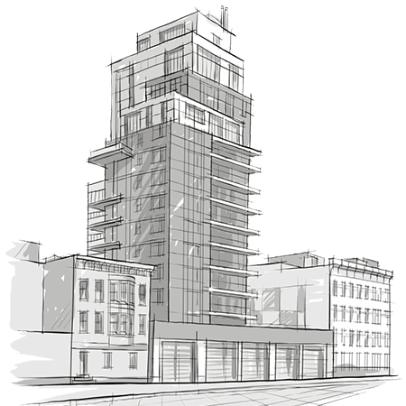 Construction Company Decorative Shape