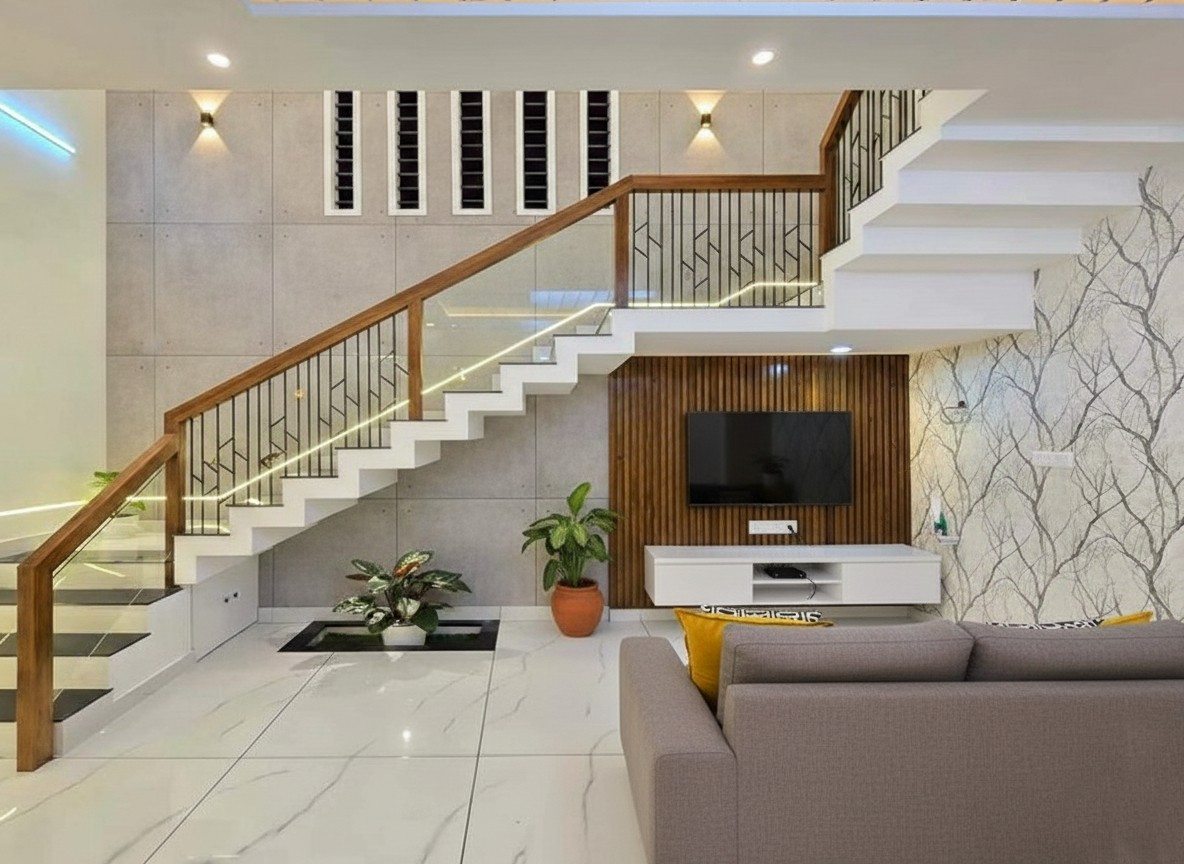 RP Builders Living Room Design Mysore Karnataka